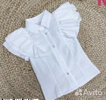 Блуза, рубашка школьная