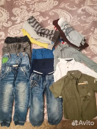 Детские вещи пакетом на мальчика 86 92 104