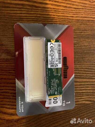 Новый SSD 1тб M.2