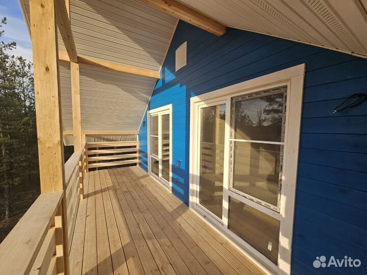 Палубная доска крашенная