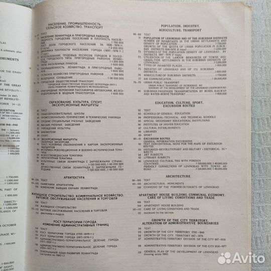 Ленинград историко-географический атлас 1981