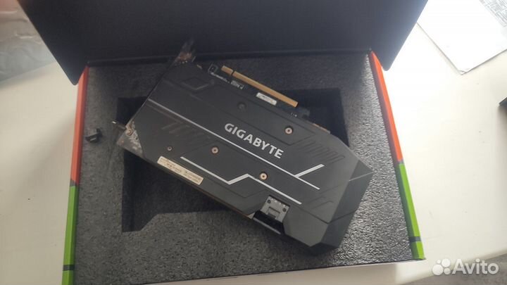 Видеокарта gigabyte 1660 TI