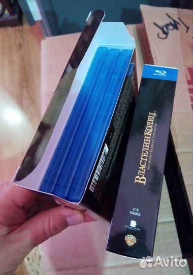 Blu ray фильмы Властелин колец и Хоббит