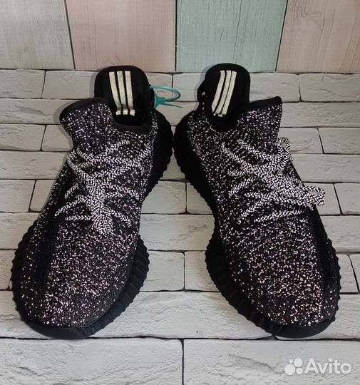 Кроссовки летние рефлективные yeezy boost V2 350