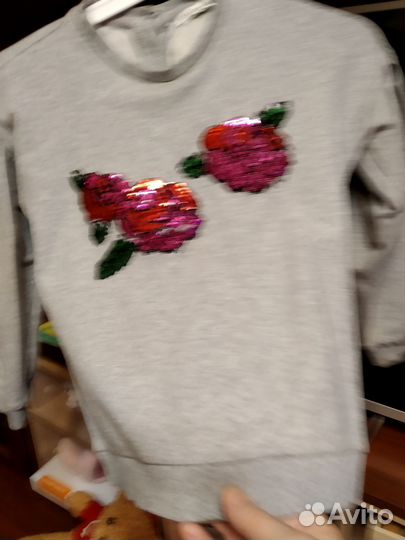 Свитер для девочки р.134, бренд zarina