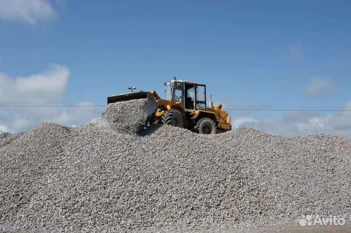 Щебень гранитный 5 - 20 мм