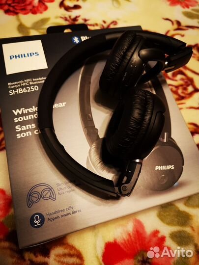 Philips SHB6250 новые блютуз