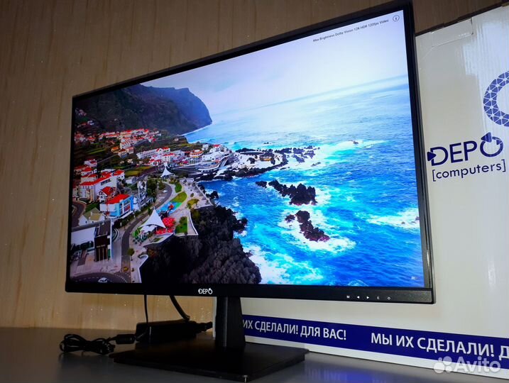 Новый QHD 2K Монитор 27' Depo Ego QM27DQE hdmi/DP