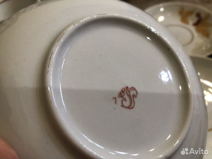 Тарелки комплект СССР лфз