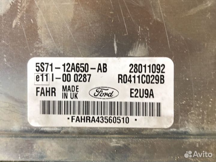 Эбу двигателя Ford mondeo 3