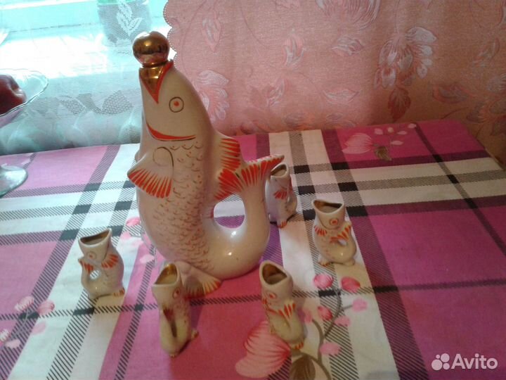 Рыбки СССР,советский фарфор