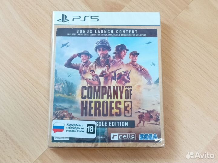 Новая Company of Heroes 3 PS5