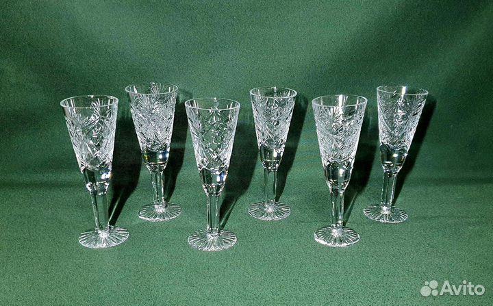 Рюмки хрустальные. СССР. 50 мл