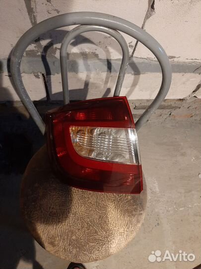 Задняя фара skoda rapid