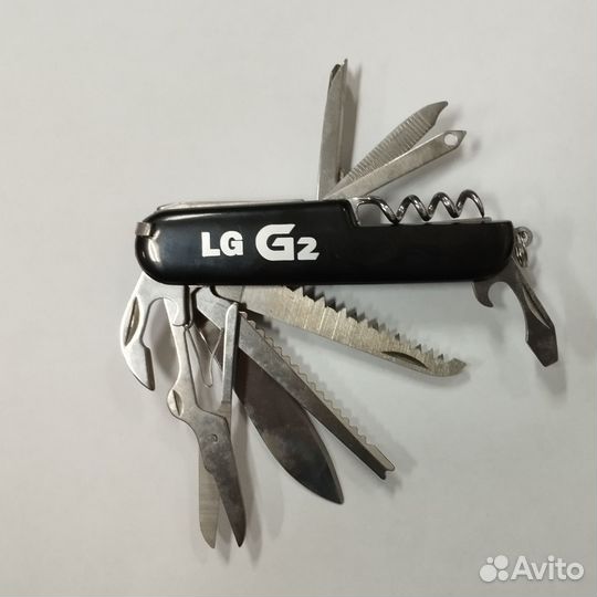 Нож складной перочинный + фонарик