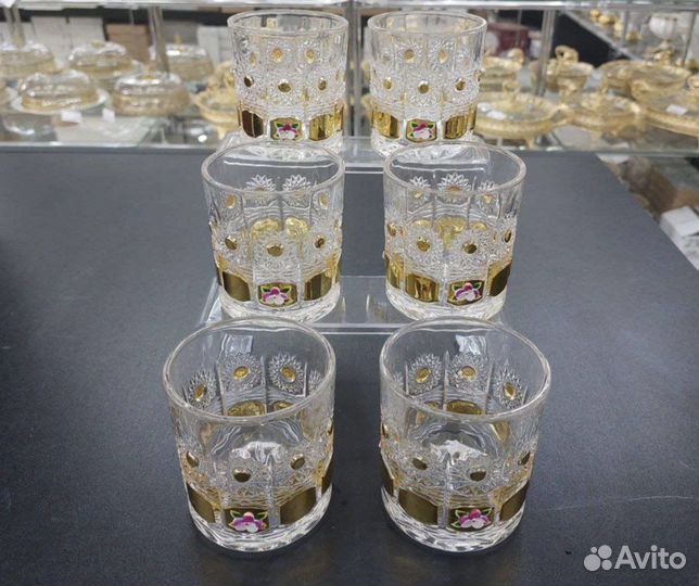 Набор стаканов лепка