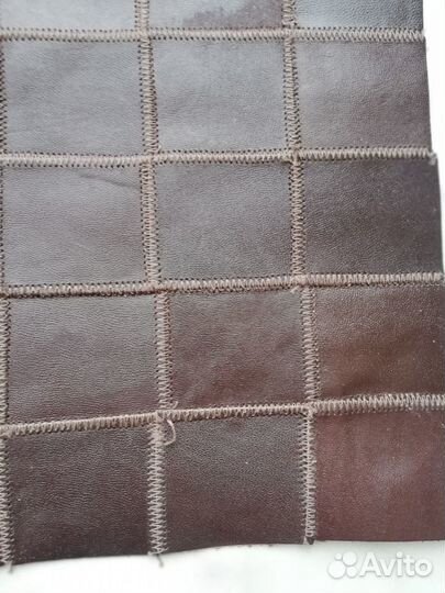 Пластины из кусочков кожи