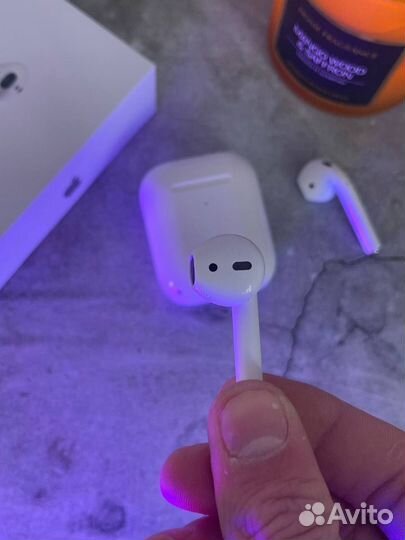 Беспроводные наушники airpods 2 Отличный Микрафон