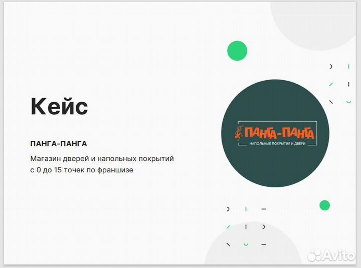 Упаковка франшизы / Упаковка бизнеса во франшизу