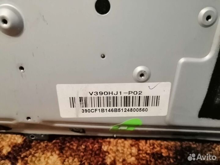 Светодиодная подсветка Jvc V390HJ1-P02