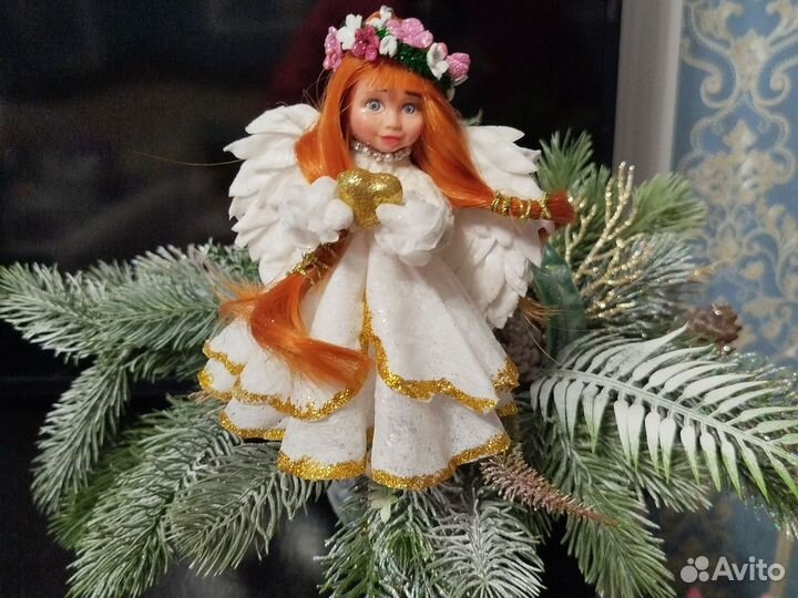 Ватная игрушка Ангел