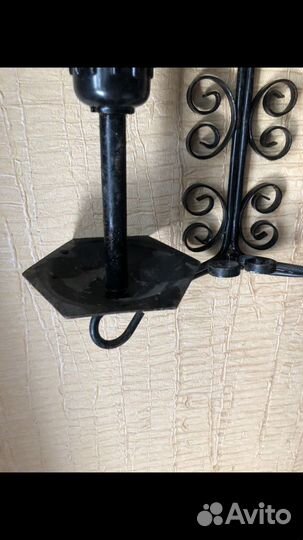 Старые советские кованые светильники