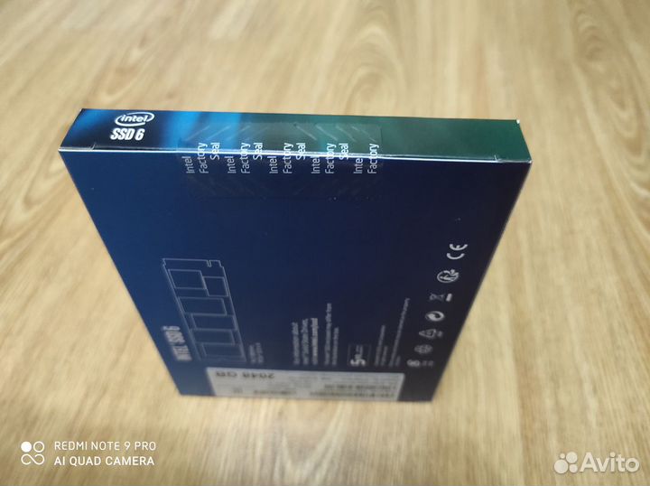Новый SSD диск Intel 2Tb, 660p Series