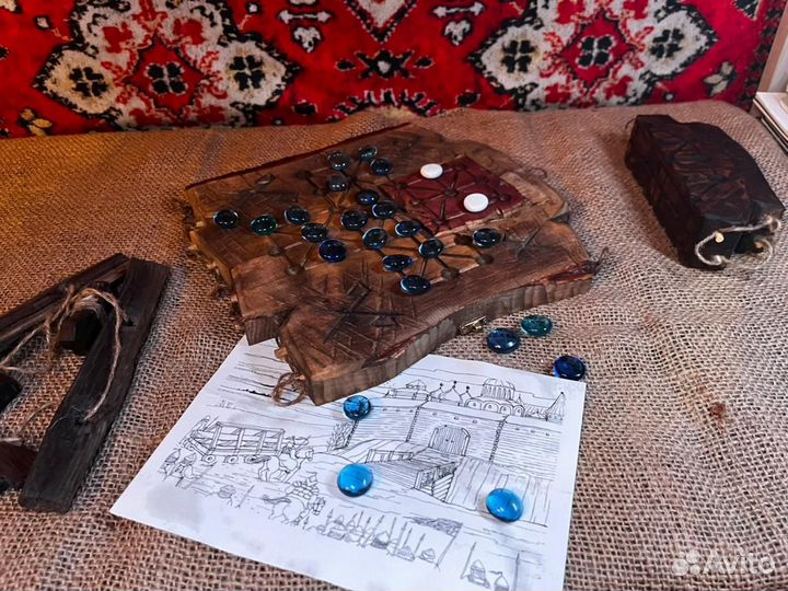 Изготовление старинных русских игр