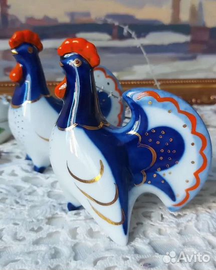 Фарфоровые статуэтки лфз Вербилки СССР