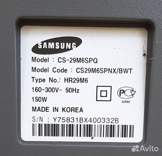 Корпус для тв Samsung CS-29M6SPQ