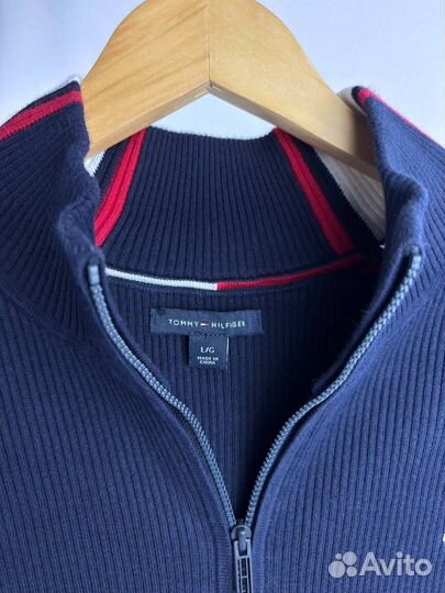 Tommy Hilfiger свитер на молнии L 46/48