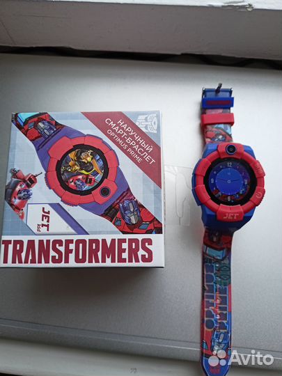 Детский смарт-браслет JET Kid Optimus Prime