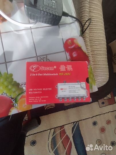 Спутниковый радиальный мультисвитч Gecen