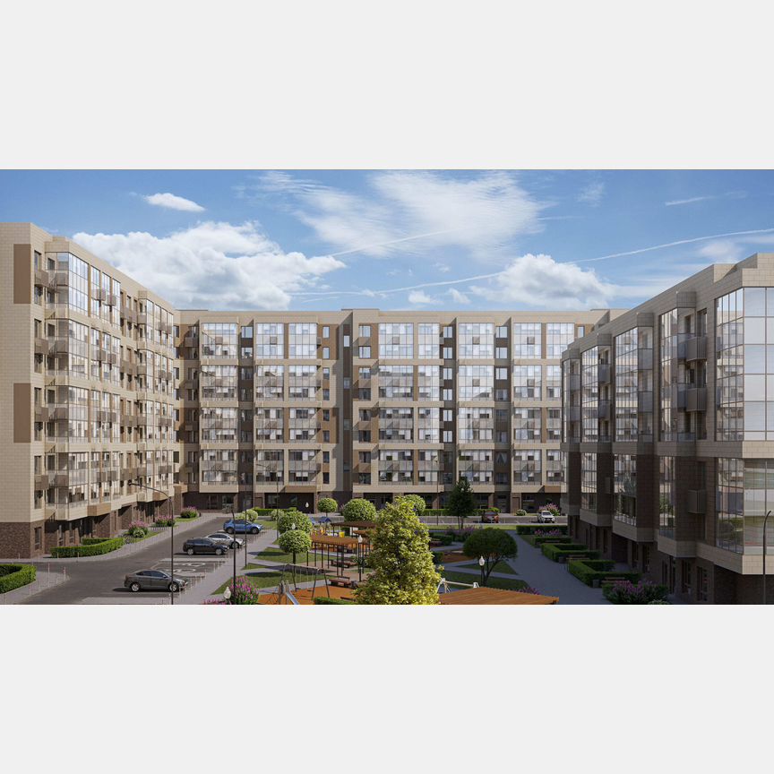 1-к. квартира, 41,8 м², 9/9 эт.