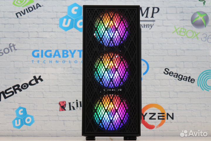 Игровой пк Intel i3-12100F + Palit RTX 3070 8Gb