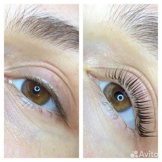 Ламинирование ресниц и бровей