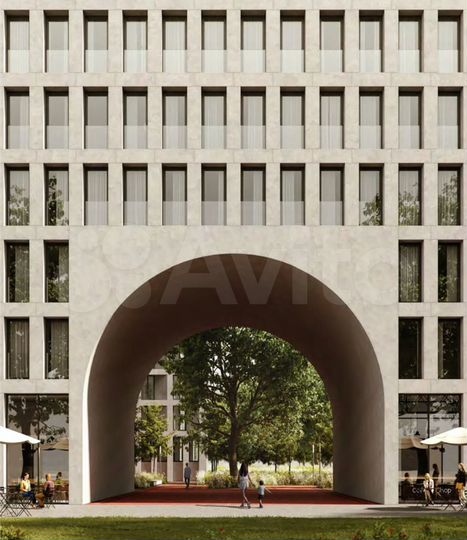 Апартаменты-студия, 34,6 м², 6/10 эт.