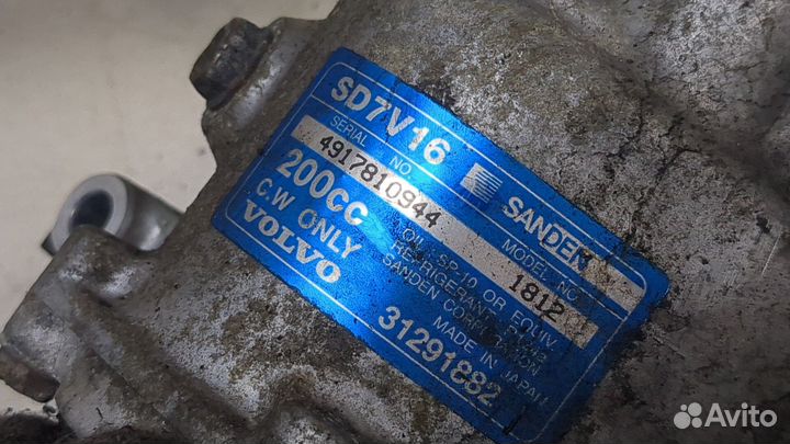 Компрессор кондиционера Volvo S40 2004, 2010
