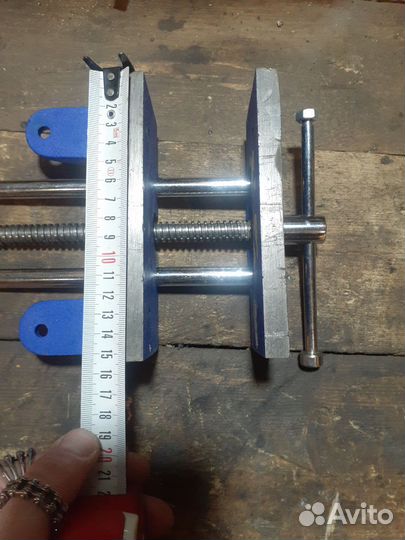 Тиски слесарные бу
