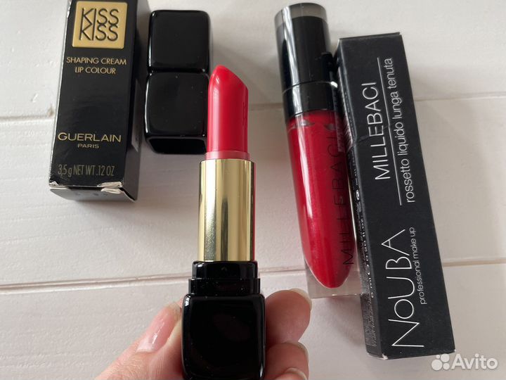 Помады красные