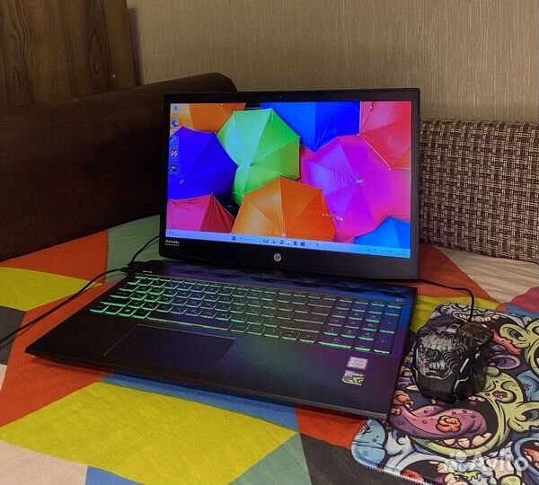 Ировой HP 144гц, GTX1060, 12GB, i5-8300H