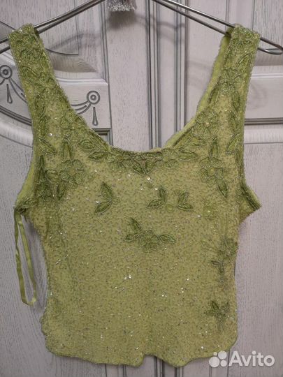 Топ, бисер, новый, р. L(50)