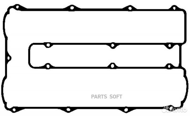Elring 707210 Прокладка крышки гбц полиакриловый к