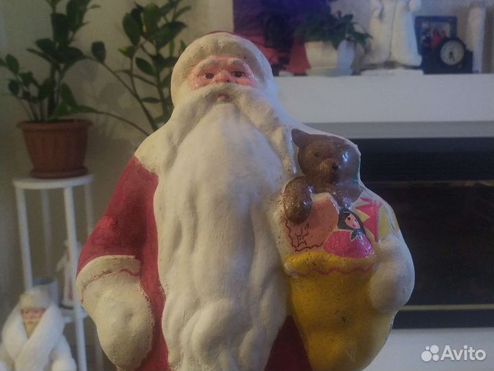 Дед мороз СССР пресс опилки