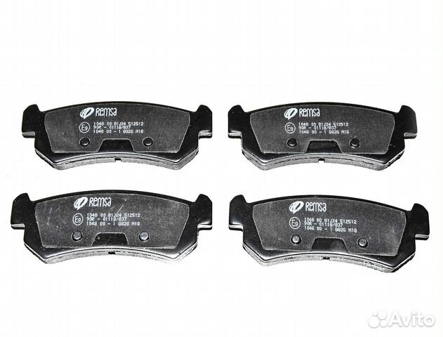 Колодки торм зад chevrolet Lacetti