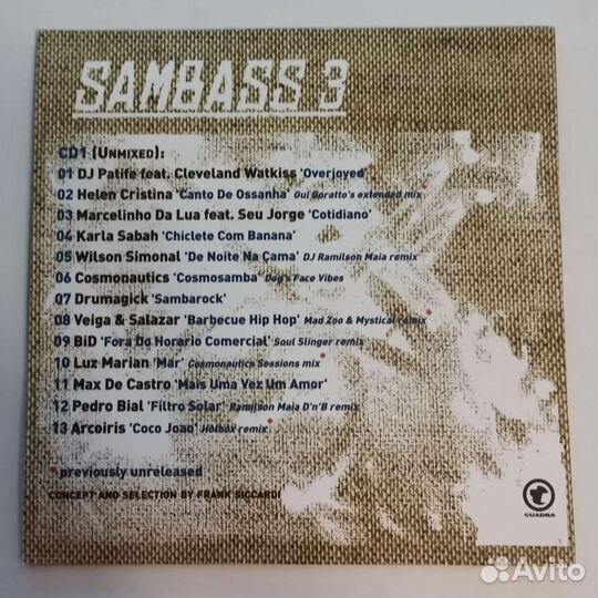 Sambass 3: Hottest Brazilian Drum & Bass Grooves