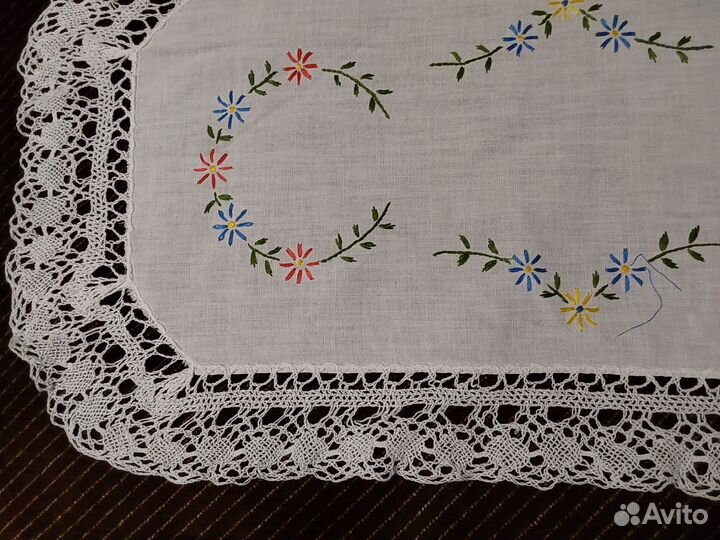 Винтажные салфетки, накомодники