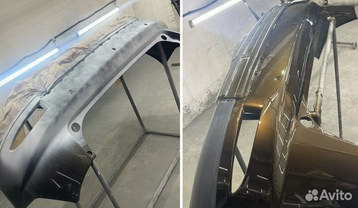 Ремонт и покраска бамперов Hongqi, замена бампера