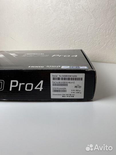 Материнская плата Asrosk Z370 PRO 4