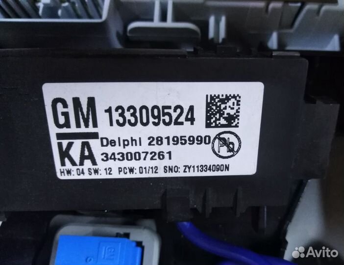 Opel Astra J GTC Плафон Люстра Астра OPC